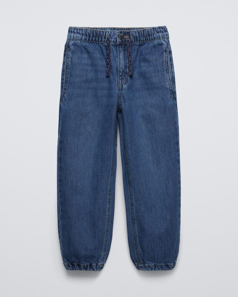 00595703400-e1 Girls Denim Joggers Jeans