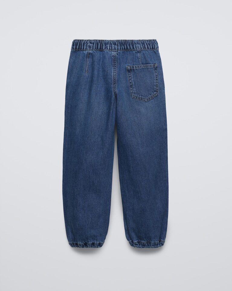 00595703400-e2 Girls Denim Joggers Jeans