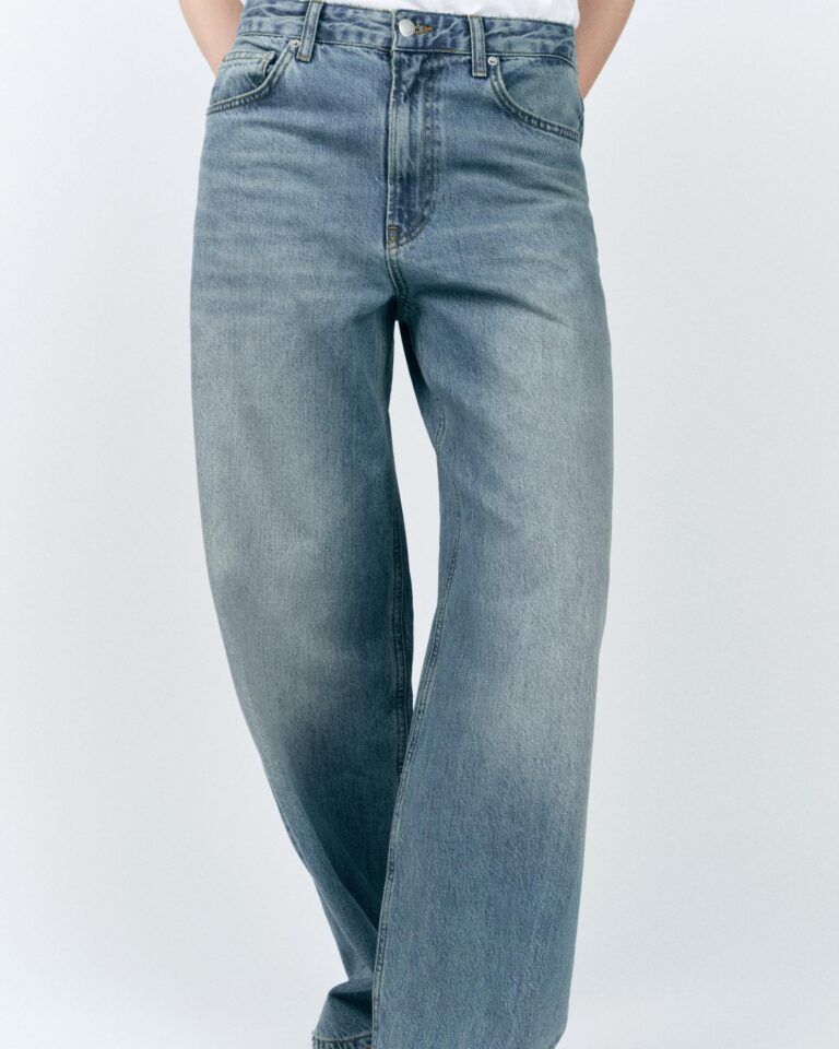 BOY'S BAGGY MID-WAIST JEANS