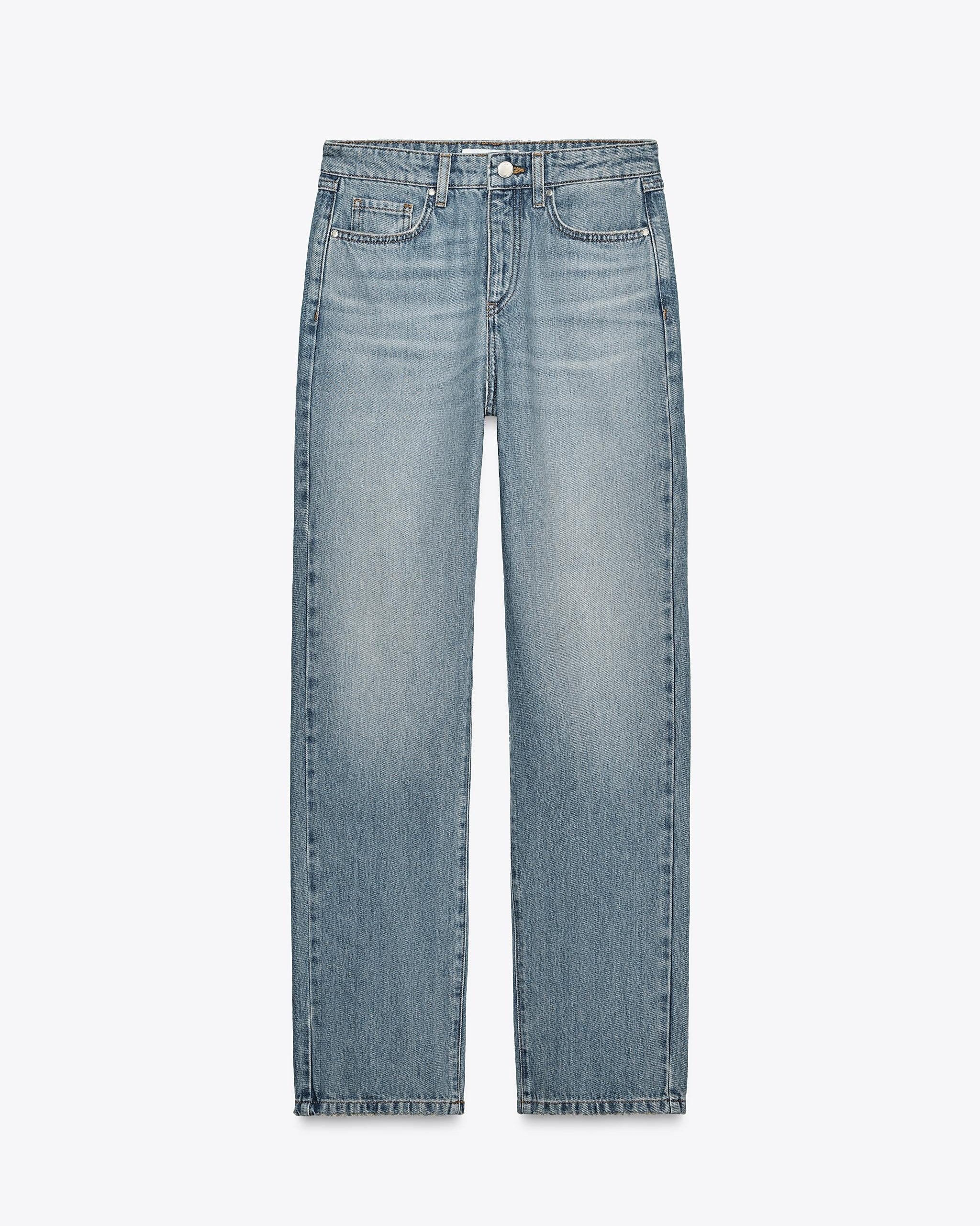 BOY'S BAGGY MID-WAIST JEANS