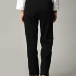 Black Tencel Fabric Formal Trousers
