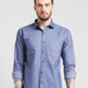 Premium Oxford Cotton - Casual Wear Metalic Grey Shirt(SF)