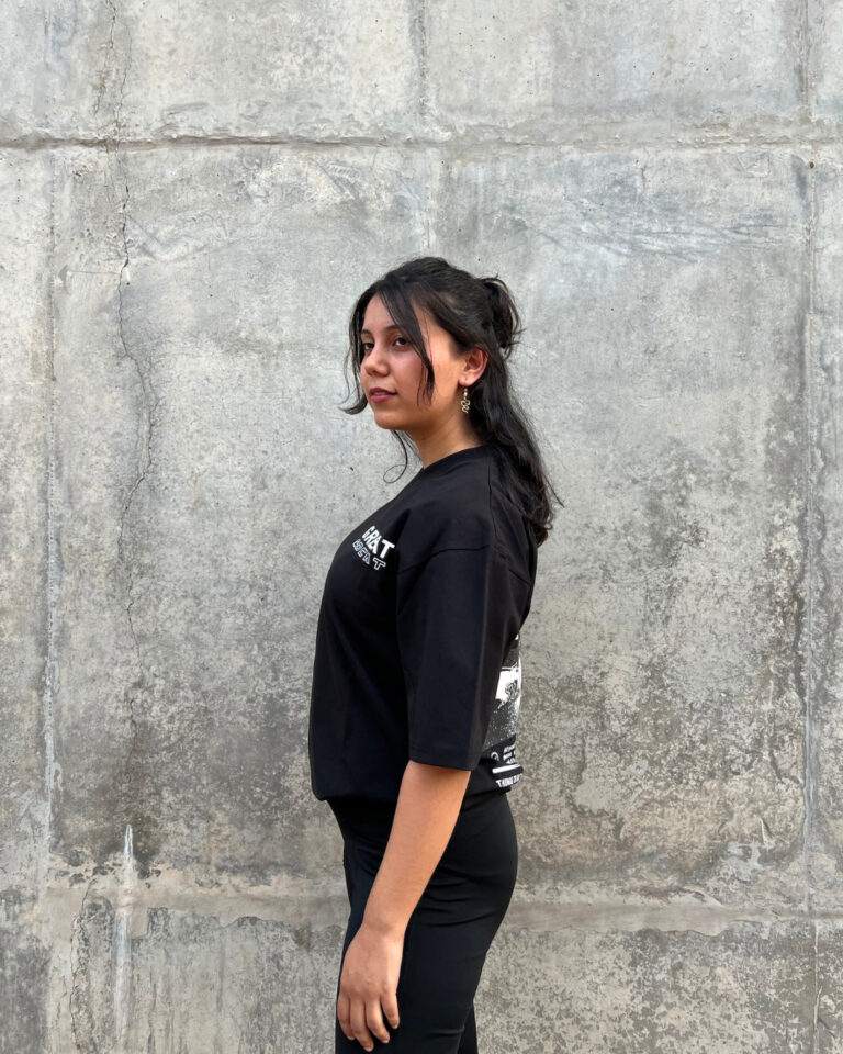 1_069d2bbf-19b7-4370-b762-05b039faa1ac Black Short-Sleeved, Oversized T-shirt