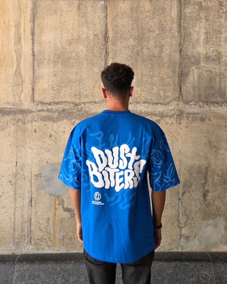 1_353f3036-41e5-402a-948f-c37c0d291c67 Dust Biters Dark Blue Oversized T-shirt