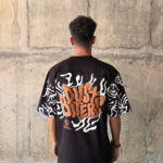 Dust Biters Black Oversized T-shirt