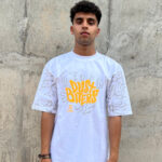 Dust Biters White Oversized T-shirt