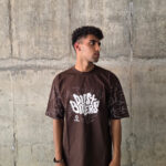 Dust Biter Brown Oversized T-shirt
