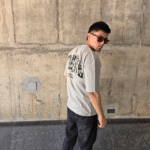 Light Grey Short-Sleeved, Oversized T-shirt