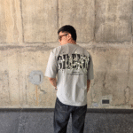 Light Grey Short-Sleeved, Oversized T-shirt