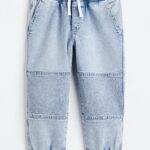 Loose Fit Cotton twill joggers