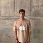 Dust Biters Beige Oversized T-shirt