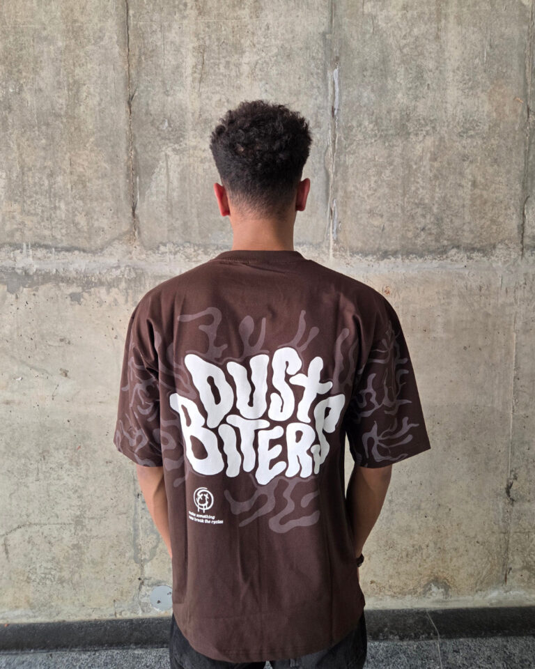 Dust Biter Brown Oversized T-shirt