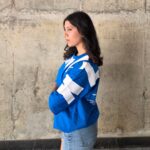 Light Blue Short Sleeve, Oversized T-Shirt