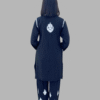 black embroidered chikankari kurta set for women_trooking fashions