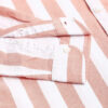 Premium Oxford Cotton Peach Stripes Casual Shirt (SF)