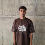 Dust Biter Brown Oversized T-shirt