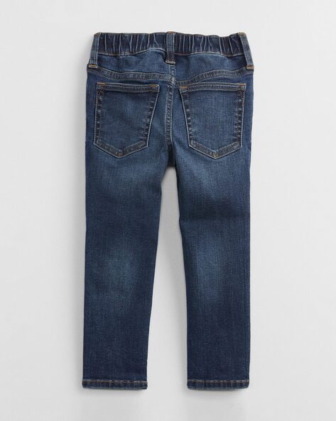 Mid-Wash Regular Fit Jeans
