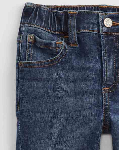 Mid-Wash Regular Fit Jeans