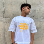 Dust Biters White Oversized T-shirt