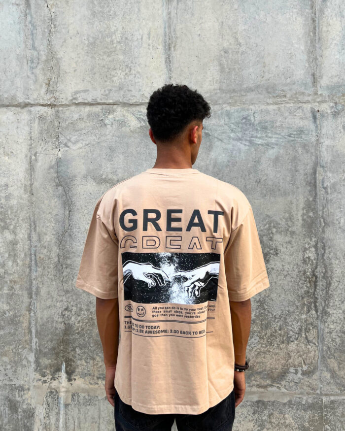 4_8a782fa5-a729-4b4c-bb13-b8ee7f4839b5 Sand Short-Sleeved, Oversized T-shirt