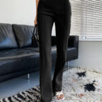 Black Hight Waist Trouser