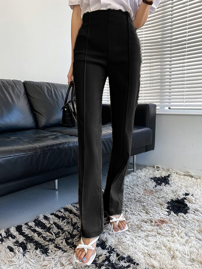 Black Hight Waist Trouser
