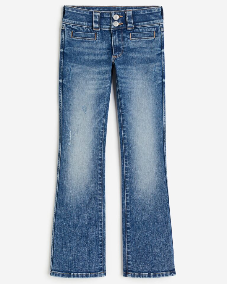 Girl's Bootcut Low Jeans