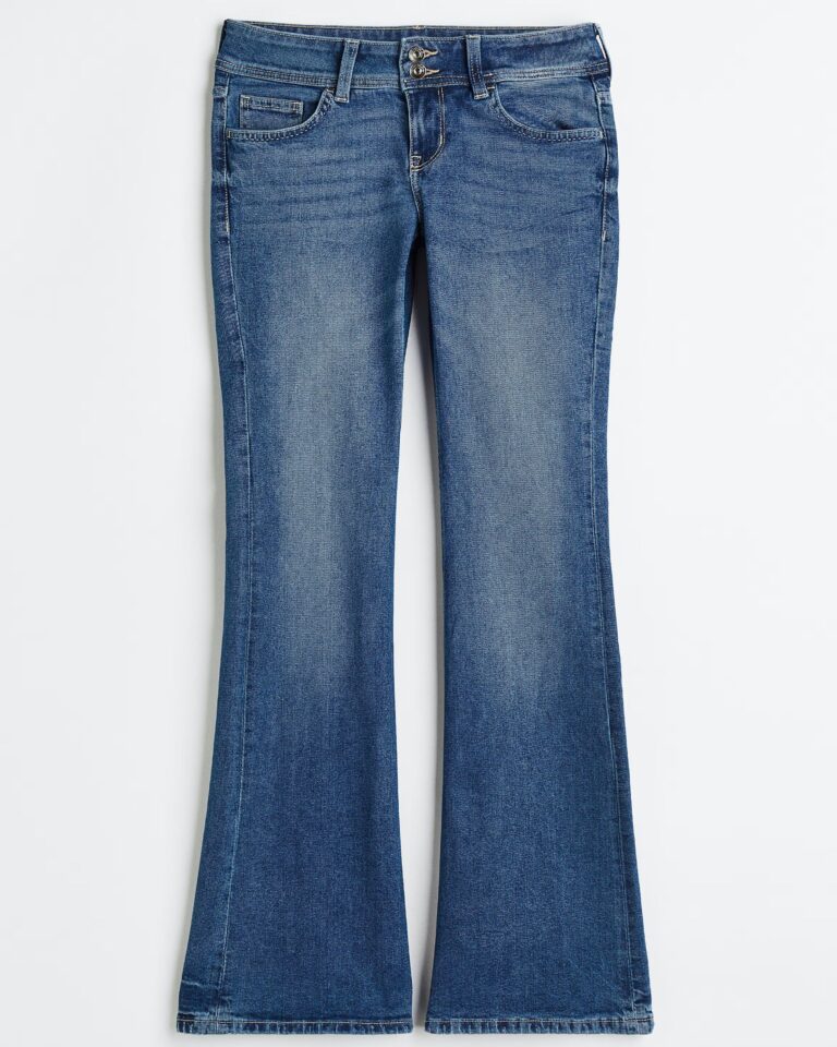 Girl's Flared Low Jeans