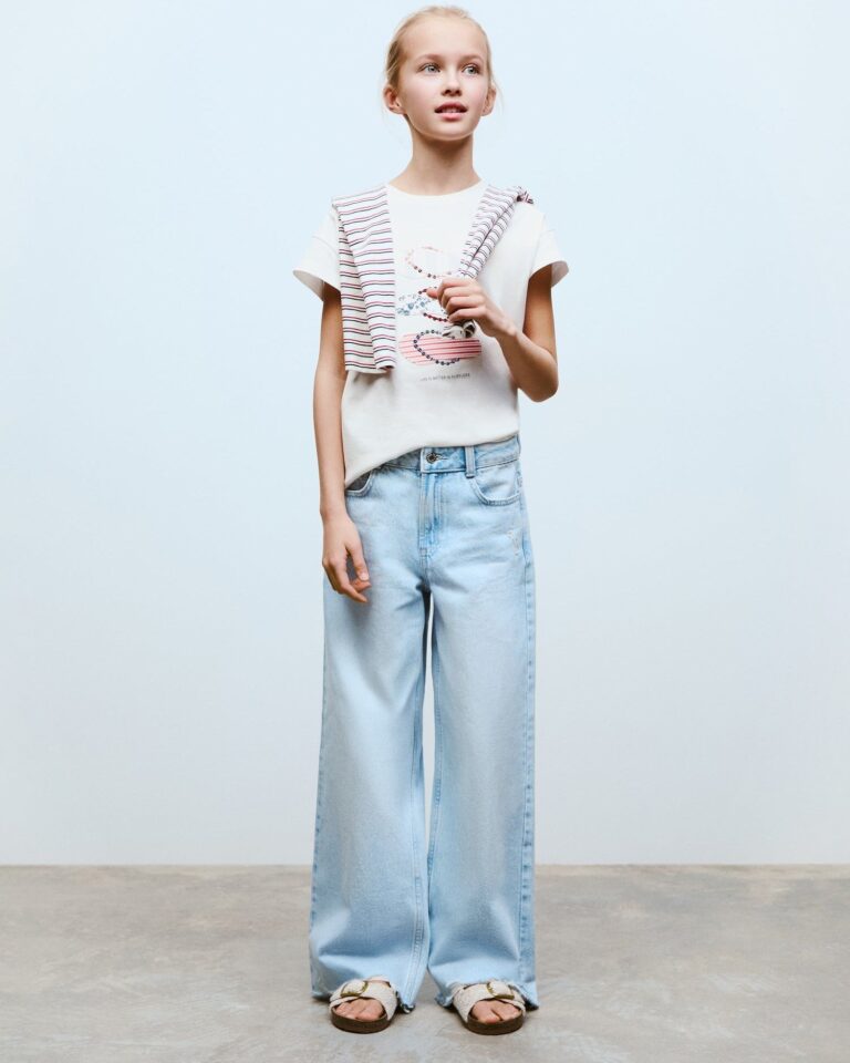 Kid's  White 2 Way Lycra Crop T-shirt Top