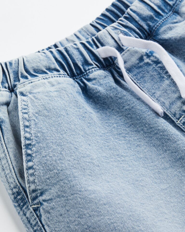 Loose Fit Cotton twill joggers