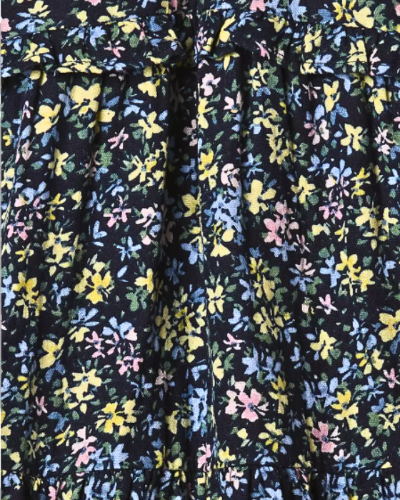 Allover Print Long Dress