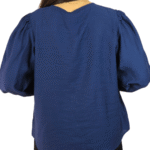 Blue Plain A Line Top