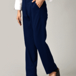 Blue Tencel Fabric Formal Trousers