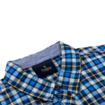 Boy_s_Blue_with_yellow_Checks_Shirt Boy's Blue with yellow Checks Shirt