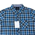 Boy_s_Blue_with_yellow_Checks_Shirt_4 Boy's Blue with yellow Checks Shirt