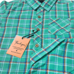 Boy's Green Check Shirt