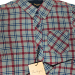 Boy's Grey and Red Checks Shirts