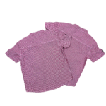 Boy's Peach and White Checks Shirts