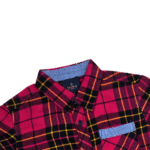 Boy's Red and Black Checks Shirts