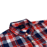 Boy's Red with Blue Checks Shirt