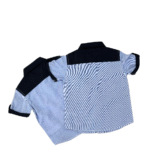 Boy's Sky Blue Vertical Stripes Shirt