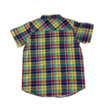 Boy's Yellow with blue and green Checks Shirt