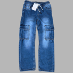 Boys Ice 6 Pocket Jogger Denim