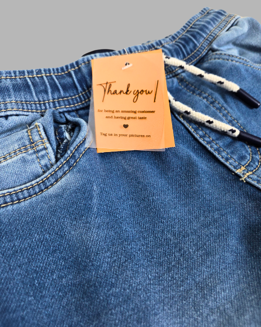 Boys Ice 6 Pocket Jogger Denim