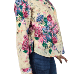 Cream Floral Print Top