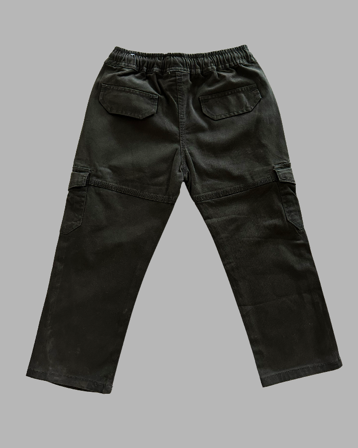 Dark Green Boys Boy's Cargo Pant