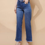 Blue Straight Relaxed Fit Jeans