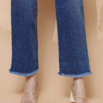 Blue Straight Relaxed Fit Jeans