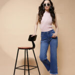 Blue Straight Relaxed Fit Jeans