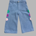 Girl's Denim Blue Pant
